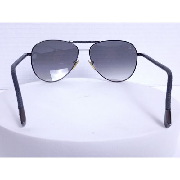 Louis Vuitton Conspiracy Pilot Conspiration Pilote Damier Gunmetal Sunglasses - Picture 11 of 16